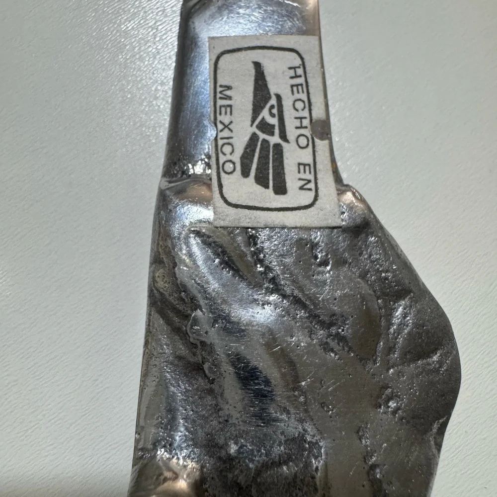 Silver Leaf Design Butter Spreaders. VTG